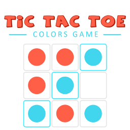Tic Tac Toe Colors Game